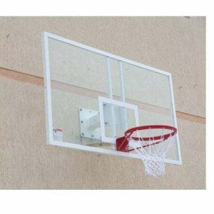 Knight Shot Wall-Mounted Basketball Backboard – 8mm Tempered Glass | Pro Size Indoor Hoop Board