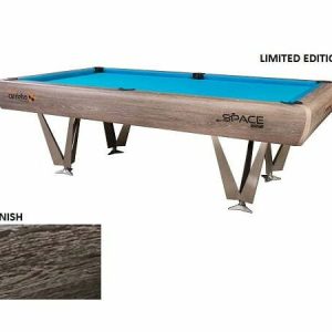 Bilhares Carrinho Space Limited Edition Modern Pool Table w/ Stainless Steel Legs 8ft