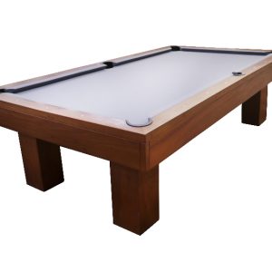 Bilhares Carrinho Paris 8ft Outdoor Pool Table – Natural Wood Finish