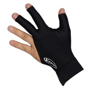 Kamui Quick Dry Billiard Glove | Left Hand | Black