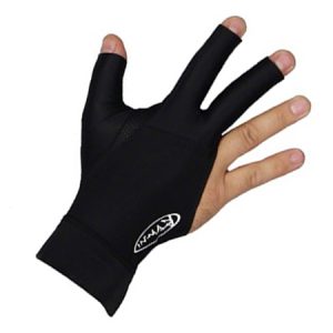 Kamui Quick Dry Billiard Glove | Right Hand | Black