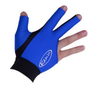 Kamui Quick Dry Billiard Glove | Right Hand | Blue