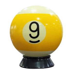 Knight Shot Bowling Billiard Ball No9 – Premium Pool Table Accessory