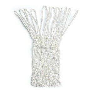 Knight Shot Basketball Net 6mm White | Standard Hoop Replacement Net