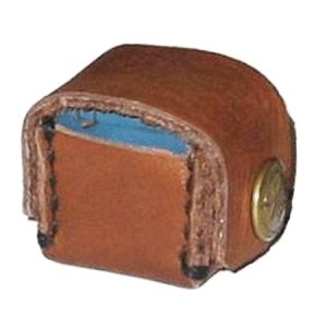 Knight Shot Leather Chalk Holder | Brown (Chalk not included)