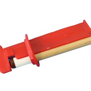 Knight Shot Cue Repair Clip – Red Plastic Holder for Shaft Alignment