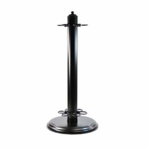 Knight Shot Steel Cue Stand | 6pcs | Black Finish