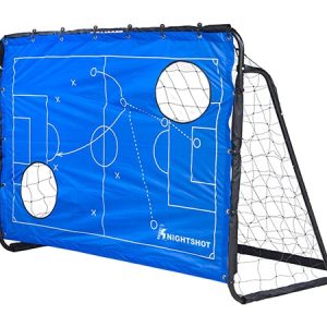 Knight Shot Target Goal Post 182 x 122 x 91cm – Football Training Goal | Black | UAE