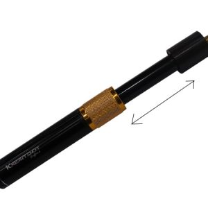 Knight Shot Black Snooker Cue Extension | 19cm