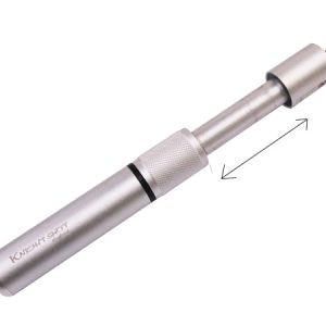 Knight Shot Silver Snooker Cue Extension | 19cm
