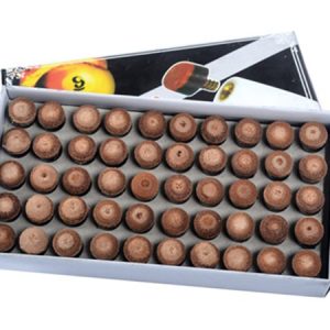 Knight Shot Screw-on Billiard Cue Tips | 13 mm | 100 Pcs/Box
