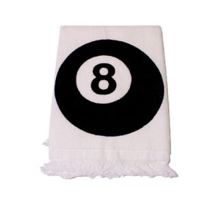 Knight Shot Billiard Towel No. 8 | Cue & Ball Cleaning Cloth