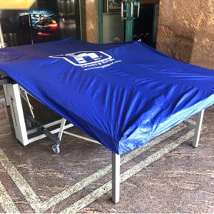 Knight Shot Elastic Plastic Table Tennis Cover | Waterproof & Durable Protection for Indoor/Outdoor Ping Pong Tables