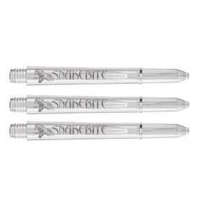 Red Dragon Peter Wright Snakebite Signature Series Medium Dart Shafts | Clear