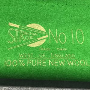 Strachan Championship No. 10 Snooker Cloth – 12ft Tournament-Grade Fabric for Professional Play