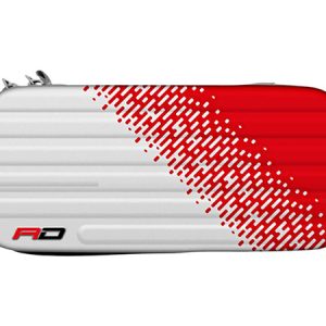 Red Dragon Monza Red and White Darts Case | Compact Premium Dart Storage