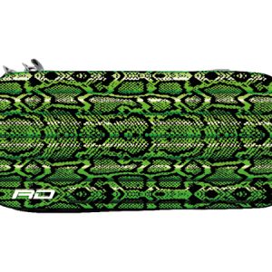 Red Dragon Monza Snakebite Green Darts Case | Premium Compact Dart Storage
