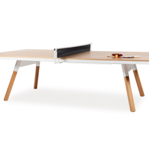RS Barcelona You and Me Standard Ping-Pong Table | Indoor Oak Finish