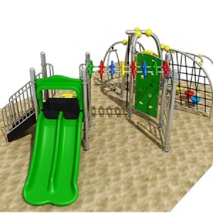 Playground Climber with Slide & Activity Panels | Kids Outdoor Play UAE