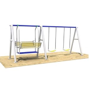 Slide And Swing Series 17 ( 400cm X 130cm X 250cm)
