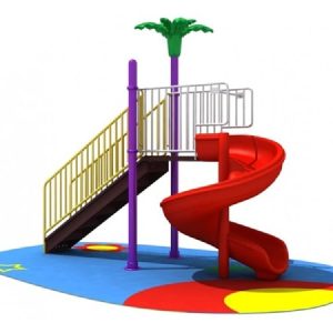 Outdoor Spiral Slide | Kids Playground Equipment UAE