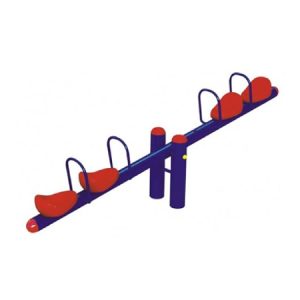 4 seater Seesaw for Kids | Safe Playground Equipment