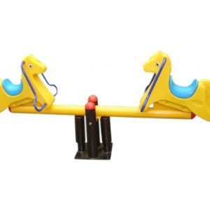 Knight Shot Horse Shape Seesaw – Durable Outdoor Play Toy for Kids’ Balance & Coordination