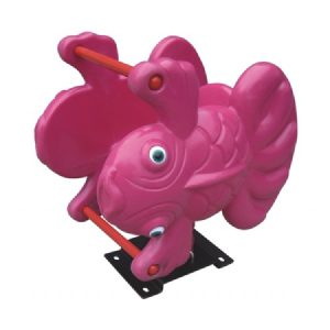 Knight Shot Fish Shape Rocking Toy 4 – Fun & Sturdy Playground Rocker for Kids