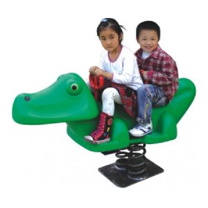 Knight Shot Crocodile Shape Rocking Toy – Fun & Sturdy Playground Rocker for Kids
