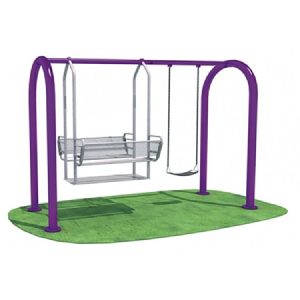 Kids Slide and Swing Set – 2-in-1 Plastic Play Structure for Indoor & Outdoor UAE