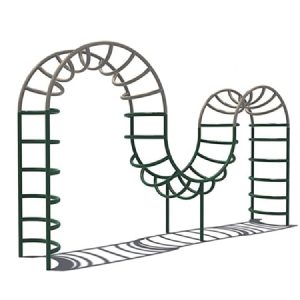 Slide and Swing Combo Set for Kids – Outdoor Plastic Play Equipment UAE