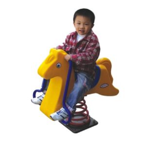 Knight Shot Horse Shape Rocking Toy – Durable Outdoor Play Equipment for Kids