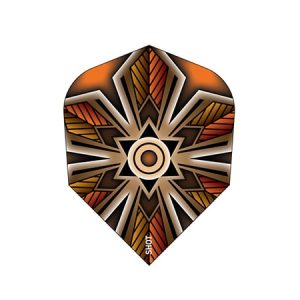 Shot Darts Talisman Amber Small Standard Dart Flights