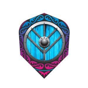 Shot Darts Viking Shield-Maiden Small Standard Dart Flights