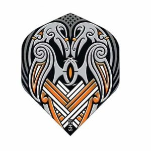 Shot Darts Viking Raven Standard Black Dart Flights
