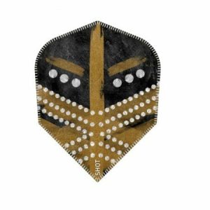 Shot Darts Devon Petersen Greatness Small Standard Gold Dart Flights
