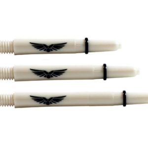 Shot Darts Eagle Claw Shaft Medium Bone White With Ring