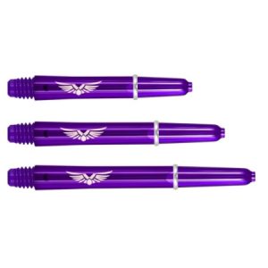 Shot Darts Eagle Claw Dart Shaft Inbetween Purple With Ring - 3pcs