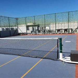 Aluminum Tennis Post Movable Type | Portable and Adjustable