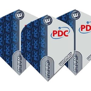 Winmau Prism Zeta Standard Blue & White Dart Flights