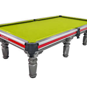 Chinese 8 Ball Washington BJ-X9 9ft Indoor Billiard Table – Green/ Dary Grey Cloth with Accessories
