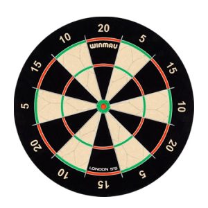 Winmau London 5’s Dartboard - Premium Tournament‑Grade Bristle Dartboard