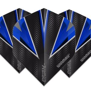 Winmau Prism Alpha Black & Blue Dart Flights