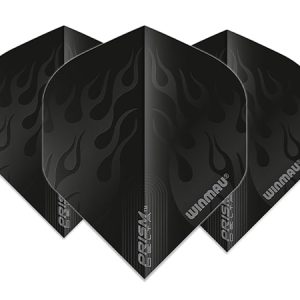 Winmau Prism Delta Black Dart Flights