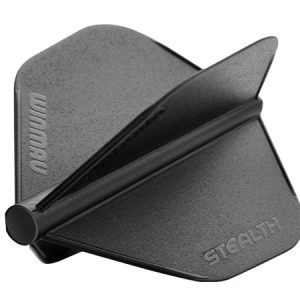 Winmau Stealth Black Fiber Reinforced Polymer Dart Flights