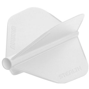 Winmau Stealth White Fiber Reinforced Polymer Dart Flights