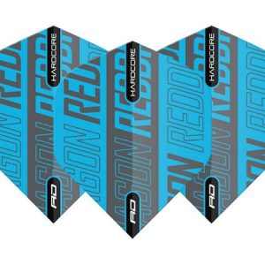 Red Dragon Hardcore XT Blue & Black Print Dart Flights