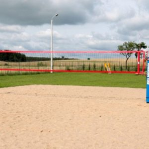 Beach Volleyball Post – Fixed Type Steel