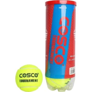 COSCO Paddle Ball Tournament Wool | Yellow 3pcs