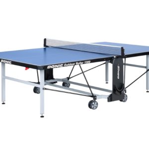 Donic Outdoor Roller 1000 Table Tennis Table – Blue